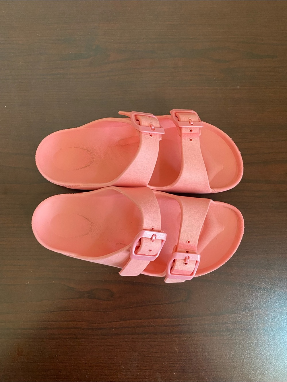 Gap Pink girls slip on slide size 1/2 - Picture 2 of 5